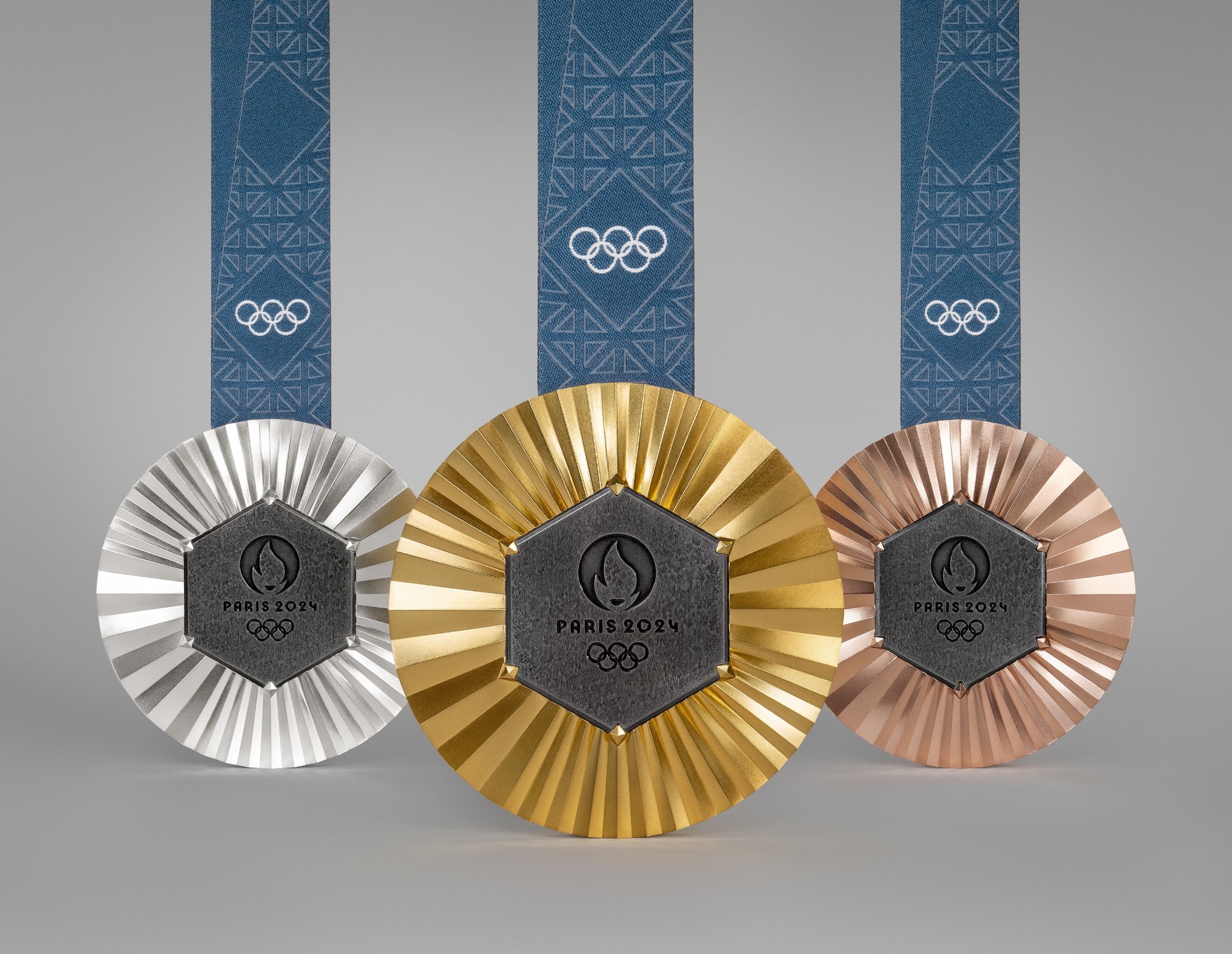 CDOS 30 Les médailles Olympique, Or, Argent et Bronze