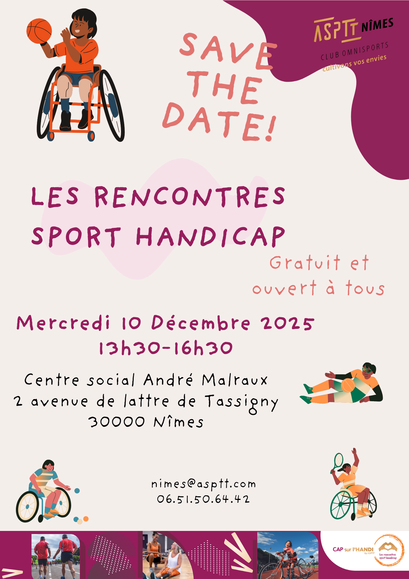 Cap sur l'Handi - CDOS30