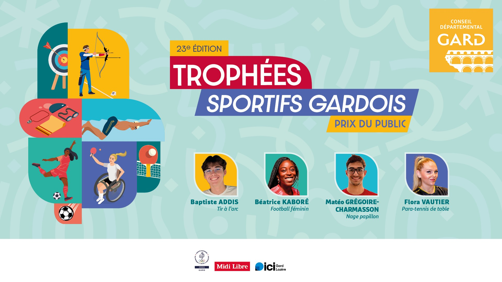 Troph&eacute;es Sportifs Gardois et Prix du Public- CDOS30