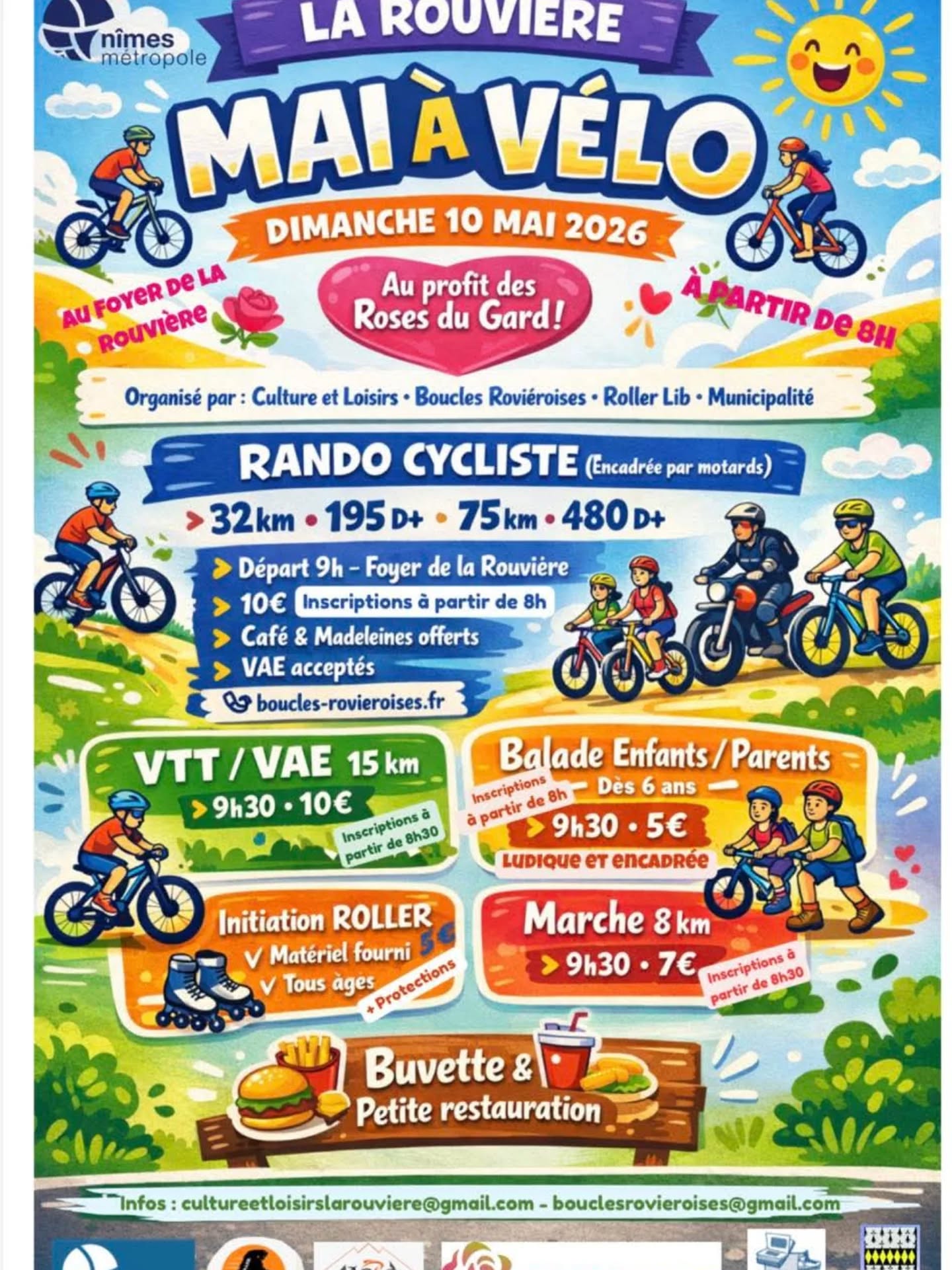 Mai à vélo - CDOS30