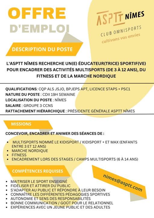 ASPTT Nîmes - CDOS30