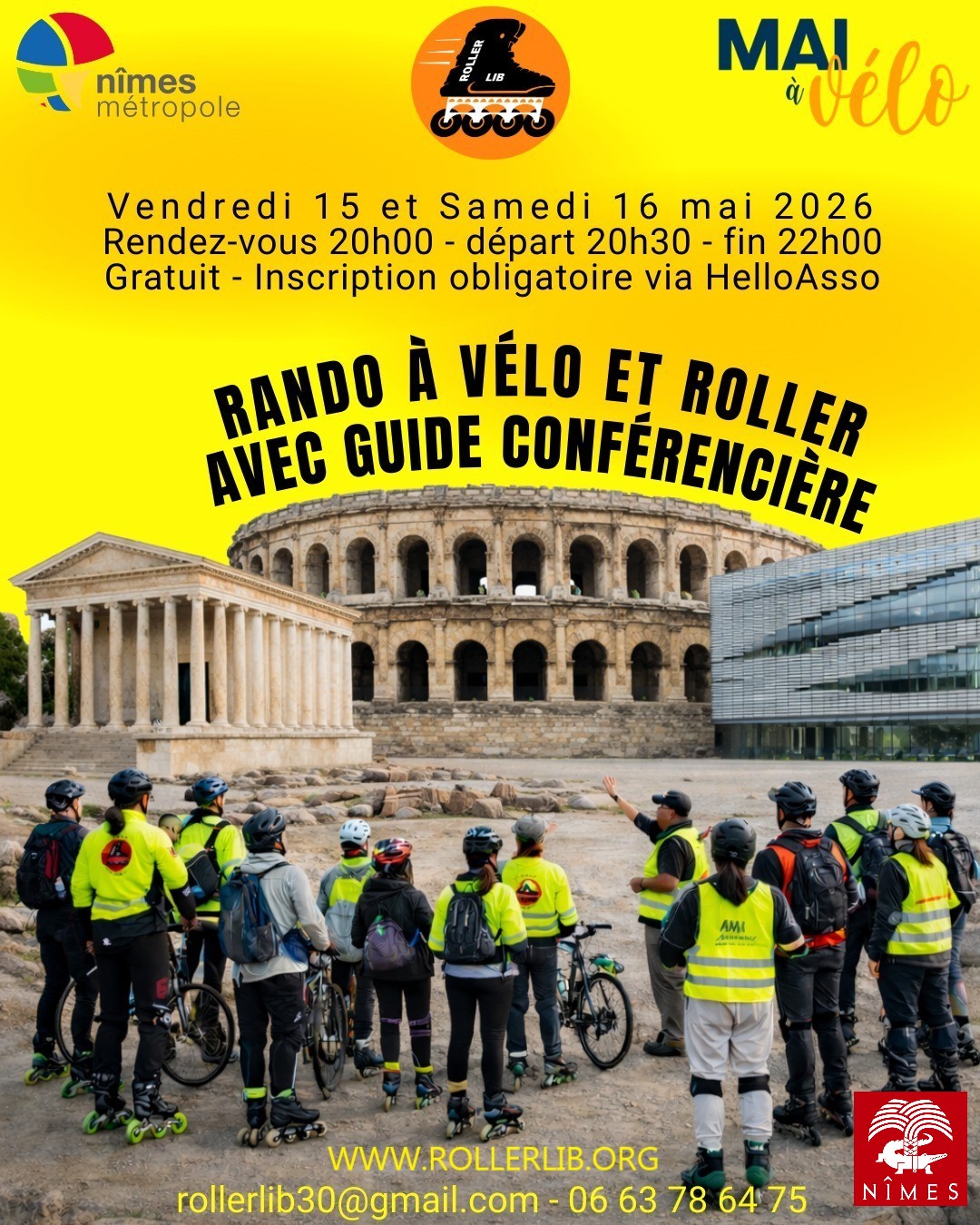 Mai à vélo - CDOS30