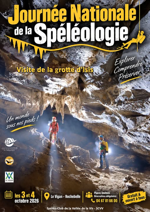 Journée nationale de la Spéléologie - CDOS30